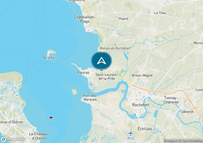 Localisez le camping sur la carte